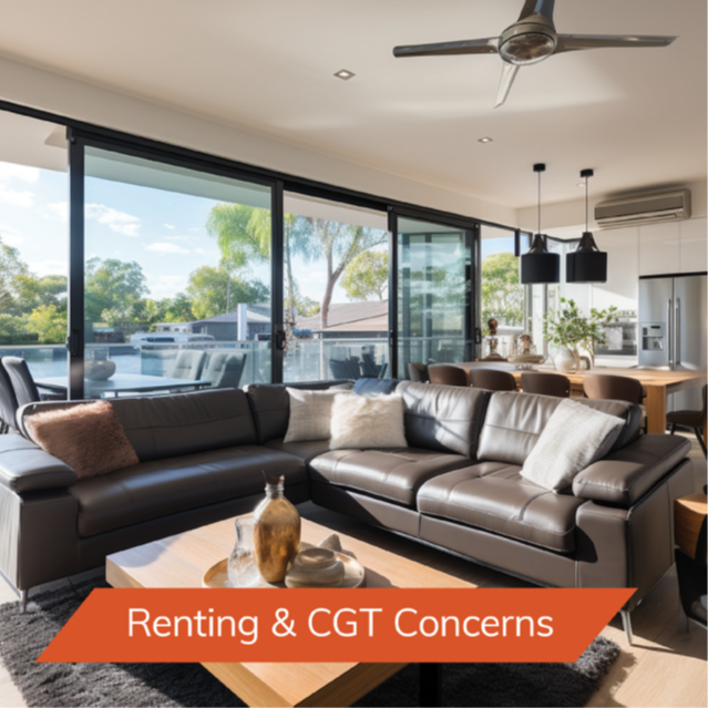 Renting & CGT Concerns